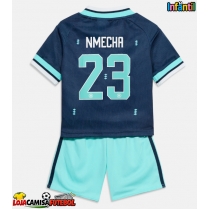 Camisa de Futebol Alemanha Felix Nmecha #23 Equipamento Secundário Infantil Mundo 2026 Manga Curta (+ Calças curtas)